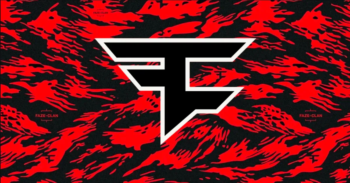 A dramatic image showing FaZe Clan