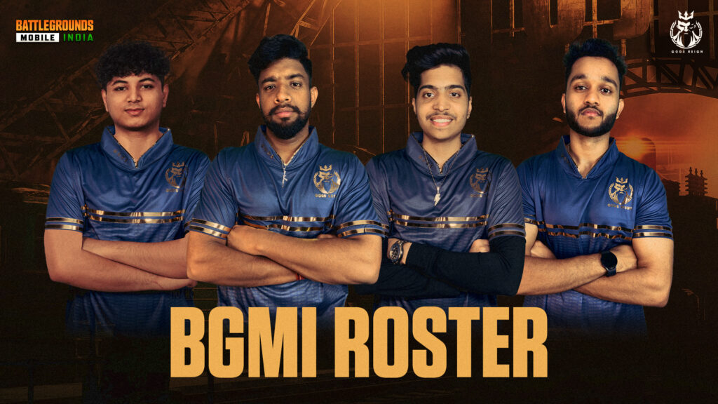 Gods Reign BGMI Roster