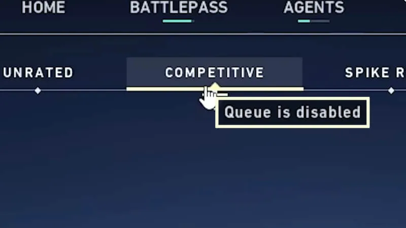 valorant competitive queue