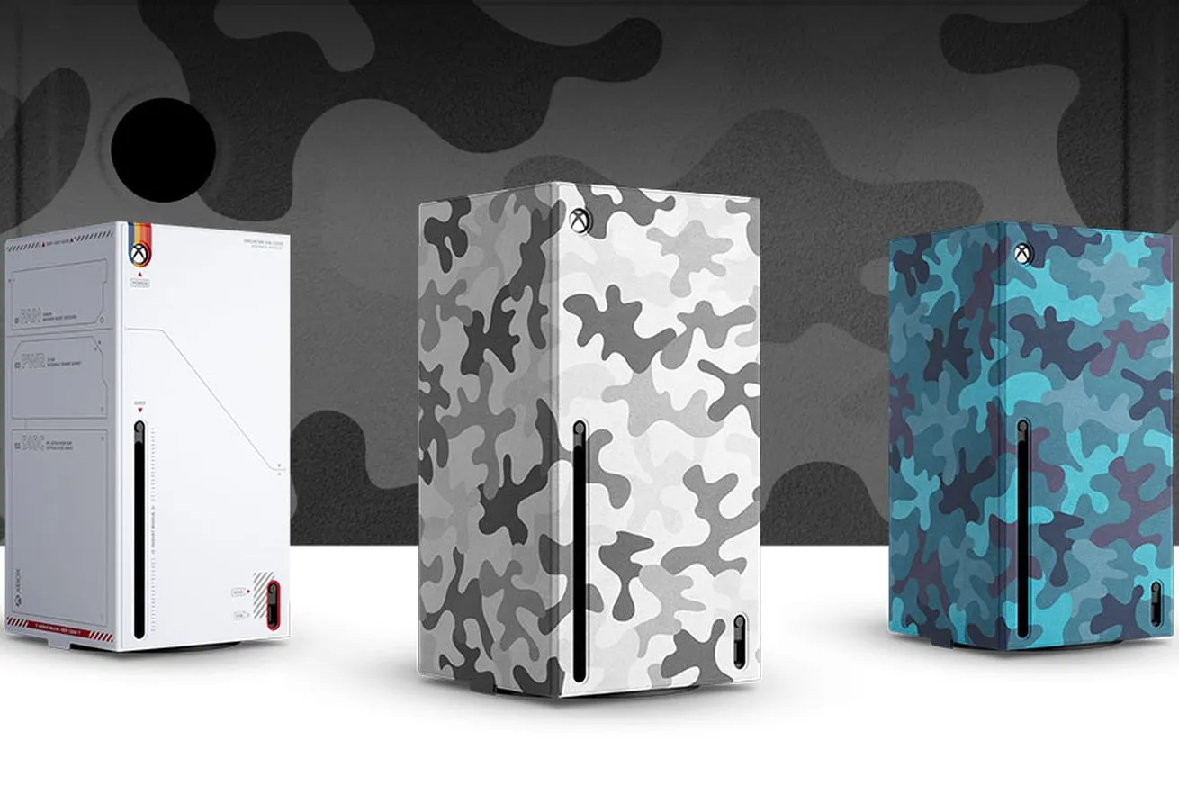 Xbox Series X Starfield and camo