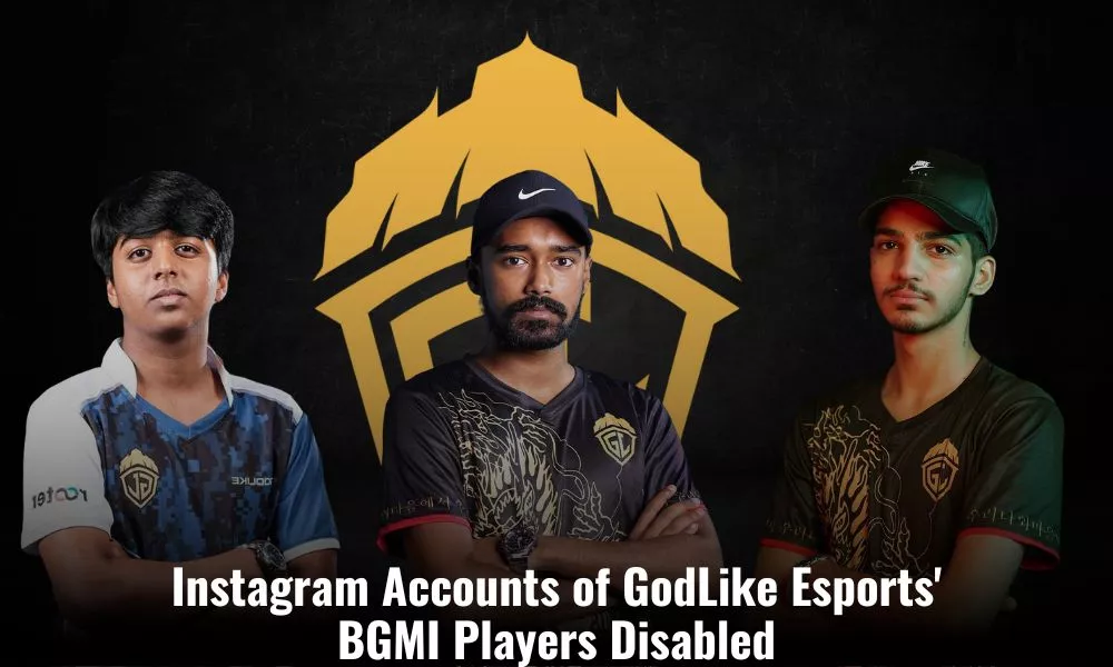 Instagram Accounts of GodLike Esports