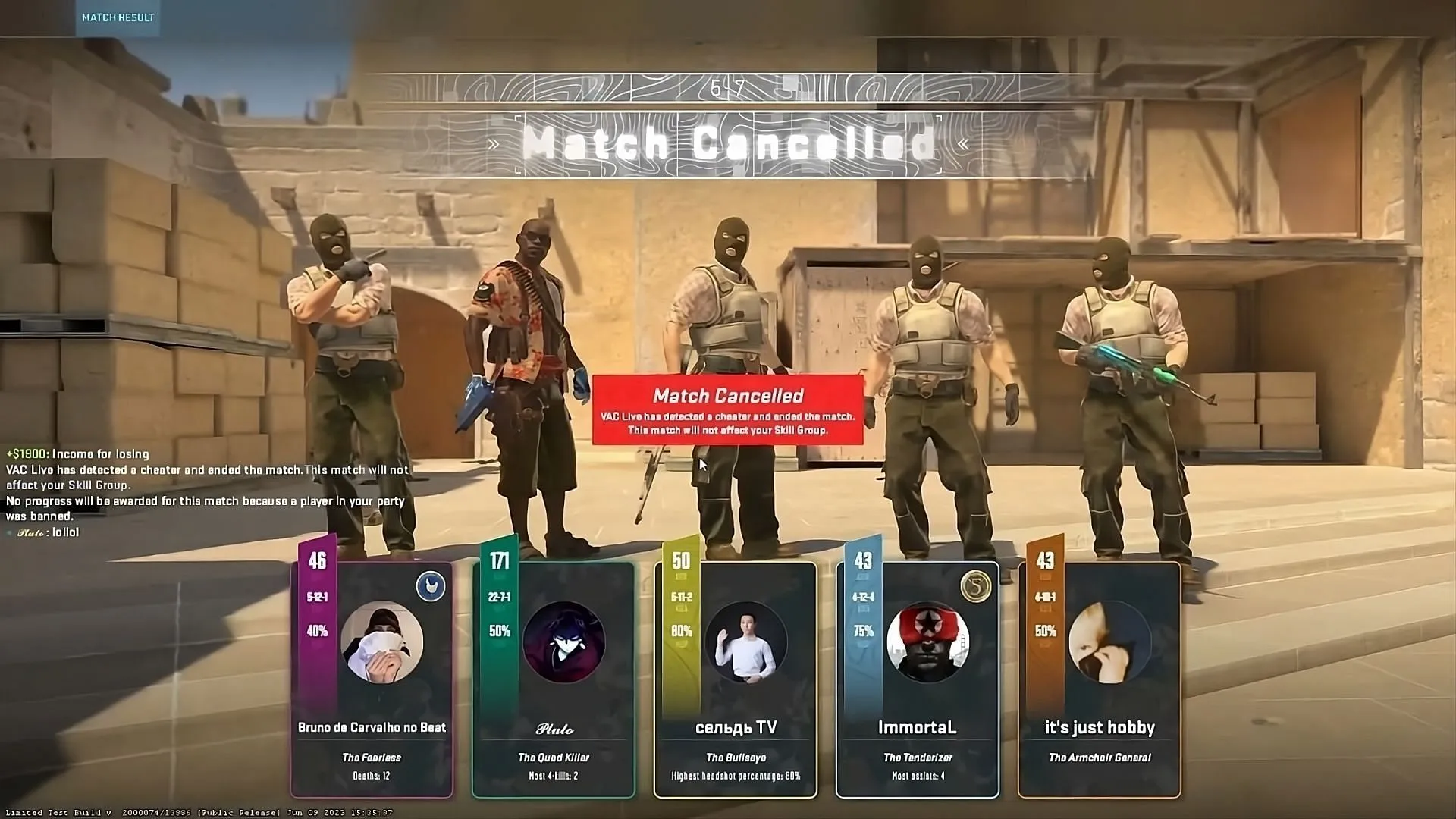 Counter-Strike 2 gameplay, representing the recent unexpected VAC ban wave affecting players.