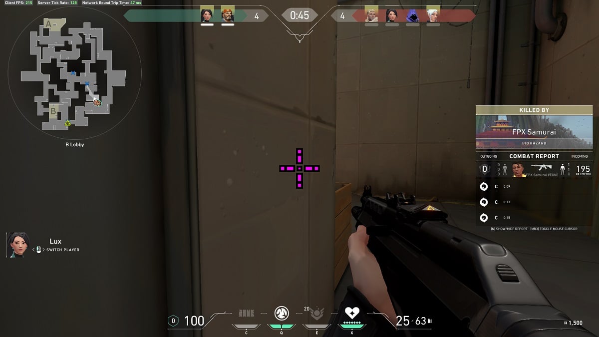 valorant crosshair